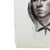 Paper Large Vintage Charcoal Portrait Drawing of a Woman With Rolled Curl For Sale - Image 7 of 8