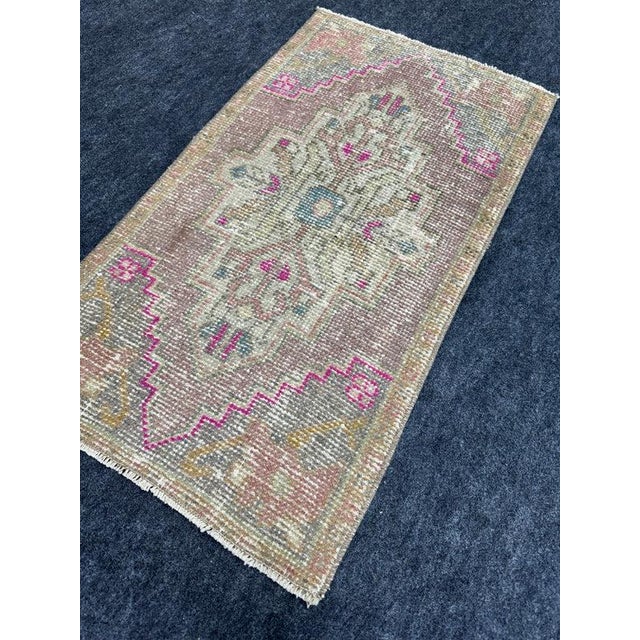 Early 21st Century Turkish Yastik Rug 1'7" x 2'11" For Sale - Image 5 of 5