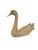 Italian Mid-Century Modern Hand-Carved Wooden Swan With Brass Beak, C. 1960s–70s For Sale - Image 10 of 16