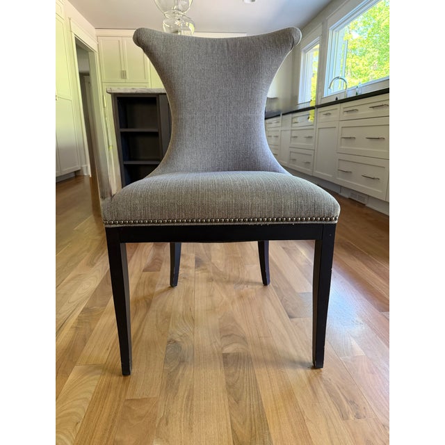 Contemporary Upholstered Dining Chair by Bernhardt For Sale - Image 3 of 8