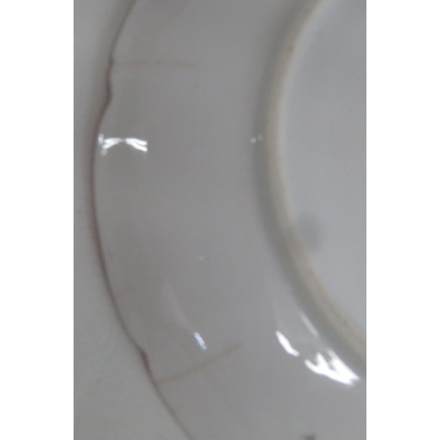 Carl Knoll Yellow and Pink Flower Small Plate Karlsbad Austria Porcelain 4807b For Sale - Image 9 of 14