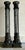 Metal Vintage Neoclassical Wrought Iron Columns - A Pair For Sale - Image 7 of 13