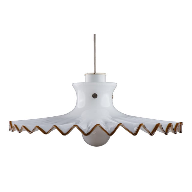 Pinocchio Pendant Lamp by Ludovico Diaz De Santillana for Venini, 1989 For Sale