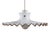 Pinocchio Pendant Lamp by Ludovico Diaz De Santillana for Venini, 1989 For Sale