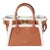 Caramel Calfskin and Shearling On My Side PM For Sale