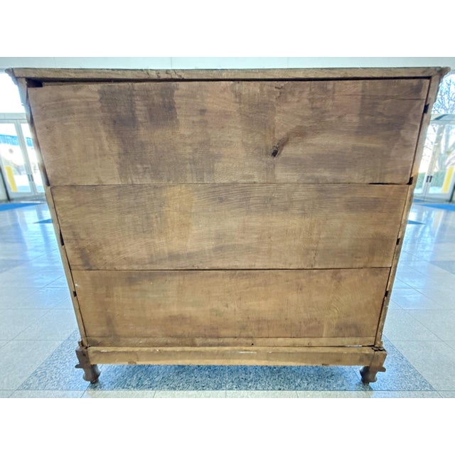 19th Century Danish Oak Chest of Drawers For Sale - Image 17 of 18