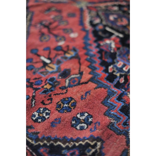 Textile 1940s Leon Tribal Square Rug, 4.8 x 5.9 For Sale - Image 7 of 11