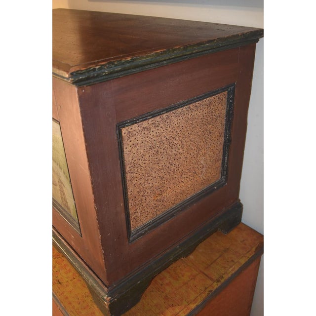 Traditional 19th Century American Bracket Foot Blanket Chest For Sale - Image 3 of 3