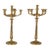 Pair of French Gilt Bronze Six-Light Candelabra With Neoclassical Motifs French, Circa 1860 For Sale