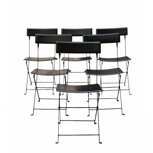 Zanotta Vintage Italian Celestina Chairs by Marco Zanuso for Zanotta, 1990s, Set of 6 For Sale - Image 4 of 10