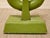 Lime Late 20th Century Oversized Lime Green Concrete Dollar Sign Sculpture For Sale - Image 8 of 8