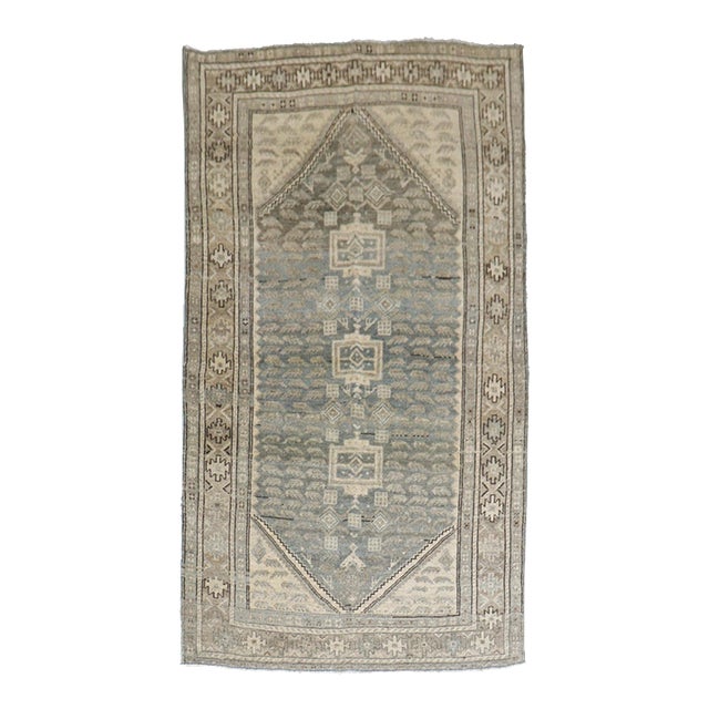Kurd Bidjar Blue Gray Rug no. j5184 For Sale