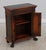 1990s Theodore Alexander Mahogany Armoury Collection 1 Drawer Console Cabinet For Sale - Image 5 of 18
