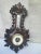 Antique Wooden Barometer & Thermometer For Sale - Image 9 of 9