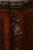 Antique Marble Top Mahogany Inlaid Figural Carved Buffet Sideboard For Sale - Image 14 of 18
