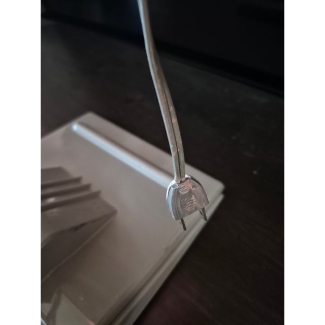 Mid 20th Century Vintage "Sightmaster" Style Fluorescent Desk Lamp For Sale - Image 5 of 9