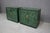 Late 20th Century Pair of Henredon Faux Malachite Cabinets For Sale - Image 5 of 16