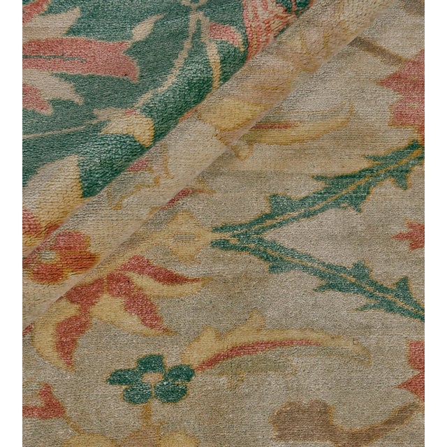 Mansour Handwoven Agra Rug For Sale - Image 9 of 10