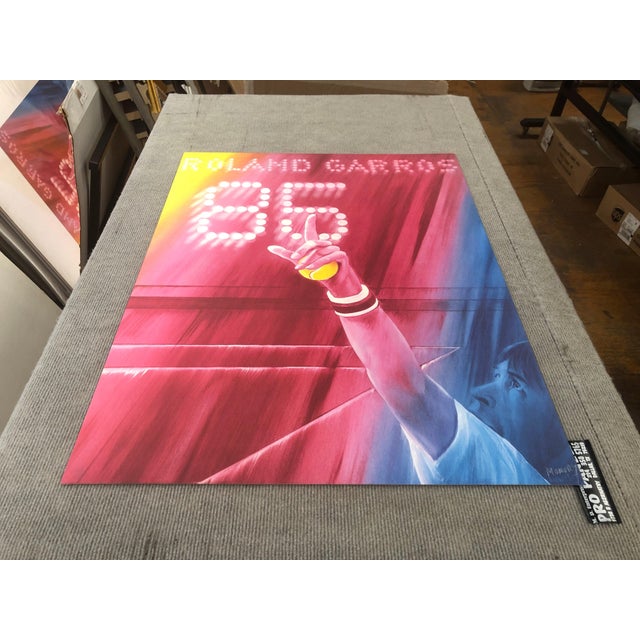 Jacques Monory Roland Garros French Open, 1985 - Signed For Sale In New York - Image 6 of 13