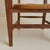 French Wood + Rush Armchair, 1940s For Sale In Chicago - Image 6 of 18