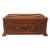 Late 19th Century Carved Oak Box With Foliate Decoration, English, Ca. 1880 For Sale - Image 4 of 10