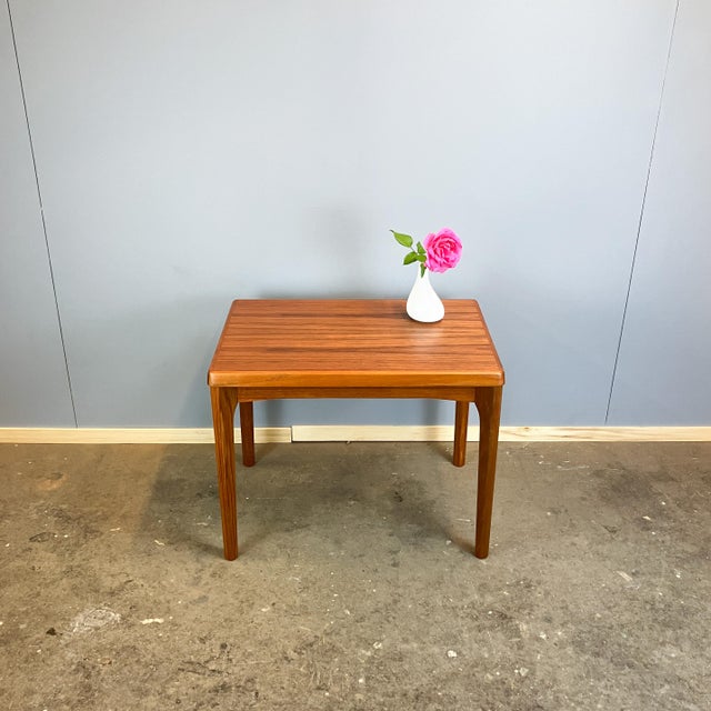 Teak Side Table by Henning Kjaernulf for Vejle Stole & Møbelfabrik, 1960s For Sale - Image 4 of 12