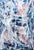 Kristi Haines Herman “Force: My Words Coming Back At Me” Contemporary Gestural Blue Abstract Painting, 2023 For Sale