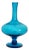 1960s Blenko Glass Genie Bottle Model 6212 Designed by Wayne Husted For Sale