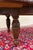 Antique English Butterfly Leaf Oval Carved Dining Table 118" Tiger Oak C1920-30s For Sale - Image 16 of 17