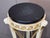 Wood Pair of 20th Century Northern European Parcel-Gilt Pedestals With Marble Tops For Sale - Image 7 of 10