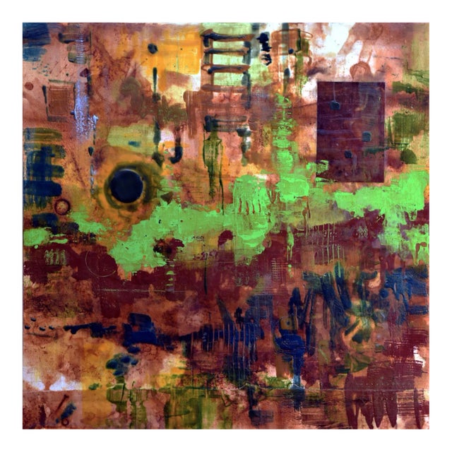 Andrew Francis "Diaspora" Abstract Mixed Media 2019 For Sale