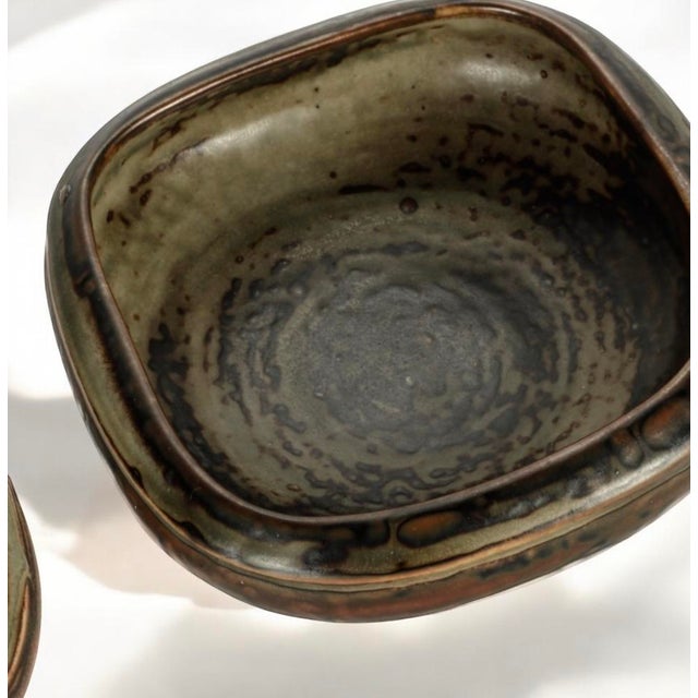 Ceramic Vases by Bode Willumsen and Ejvind Nielsen for Royal Copenhagen, Set of 3 For Sale - Image 13 of 15