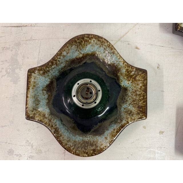 German Ceramic Wall Light Sconce from Hustadt Leuchten, 1960s For Sale - Image 12 of 12