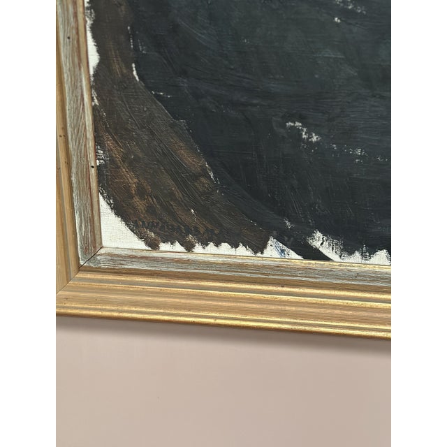 Mid-Century Modern Anna Barbara Weinreich, Gumma, 1950s, Oil on Canvas, Framed For Sale - Image 3 of 14