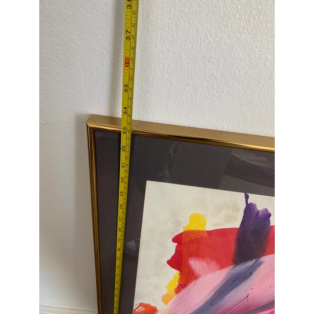 Late 20th Century Postmodern Abstract Painting by Frealon Norden Bibbins For Sale - Image 9 of 11