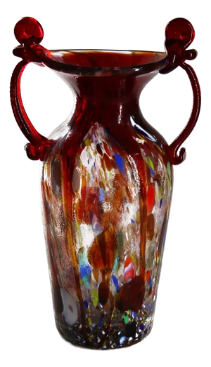 Red Amphora Vase by MadeForSoul