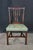 Antique Victorian Gothic Chippendale Style Carved Mahogany Chair Animal Print For Sale - Image 6 of 18