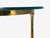 LaBarge, German Modern, Demilune Console Table, Brass, Glass, Germany, 1970s For Sale - Image 12 of 14