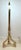 Nancy Corzine Silver Leaf Carved Wood Floor Lamp, Adjustable Height For Sale - Image 11 of 11