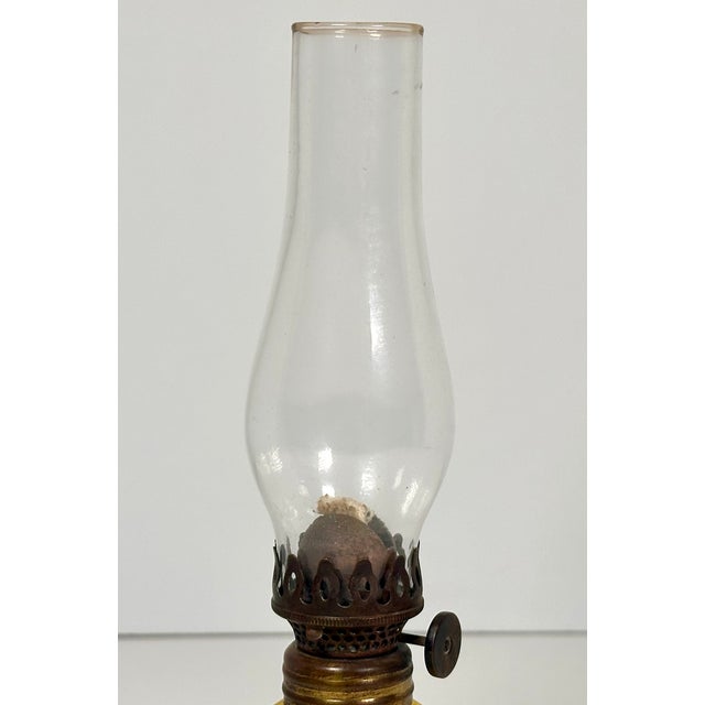 Toso Murano 1930s Murano DeVilbiss Perfume Bottle Miniature Oil Lamp Marriage For Sale - Image 4 of 17