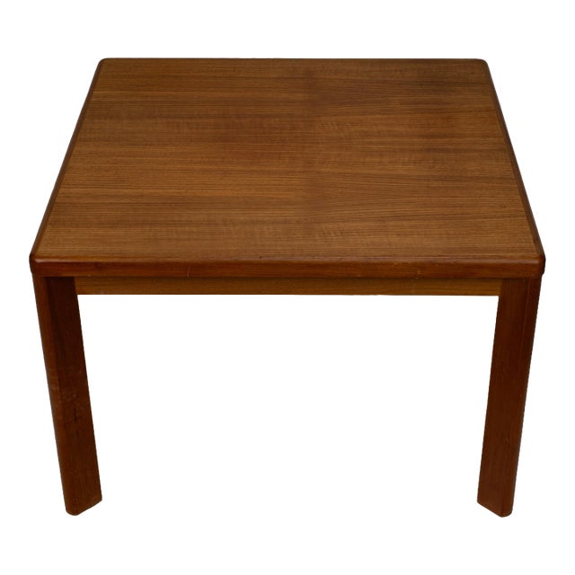 Vejle Stole Danish Modern Teak Side Table Mid Century Modern End Table For Sale