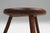 Hand-Carved Wood Tripod Stool, France, 1900s For Sale - Image 5 of 11