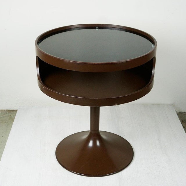Vintage Space Age Tulip Side Table from Opal, Germany, 1960s For Sale - Image 3 of 12
