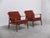Niels Koefoed Danish Easy Chairs in Oak by Niels Koefoed, 1960s, Set of 2 For Sale - Image 4 of 18