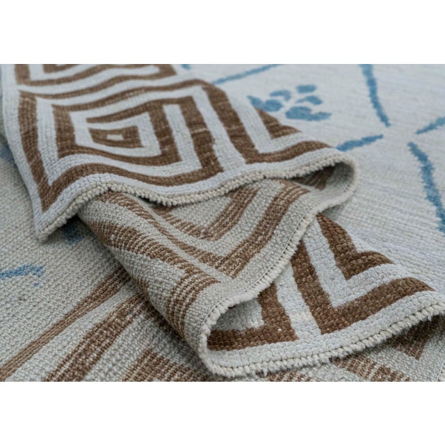 Turkish Oushak Rug 12'6" x 16'3" #20395 For Sale In Houston - Image 6 of 8