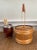 Vintage Mid-Century Rattan, Bamboo & Pine Ice, Nut or Candy Bucket With Tongs-Made in Japan For Sale - Image 18 of 18