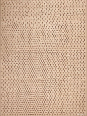 Nazmiyal Collection Ivory Cream and Light Brown Color Tribal Artistic Modern Area Rug