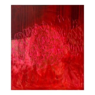Contemporary Abstract Soil and Oil on Canvas "Transition" by Paul Landauer For Sale