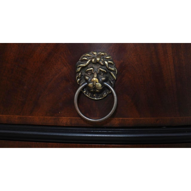 Ej Victor Regency Mahogany Gilded Sideboard For Sale - Image 12 of 18