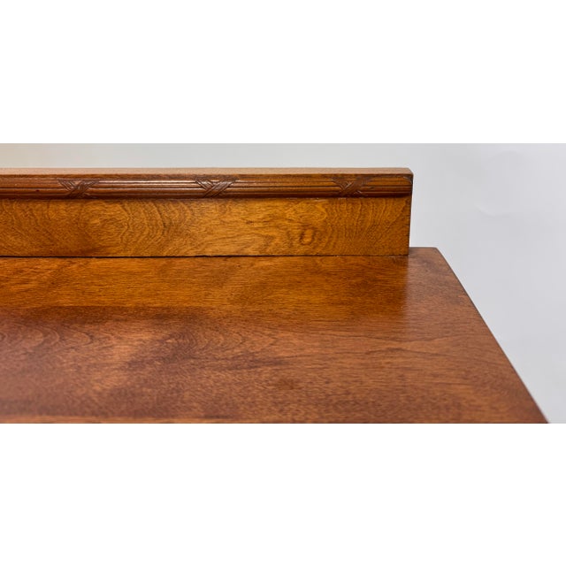 Vintage Tallboy Pine Six Drawer Dresser For Sale - Image 9 of 10